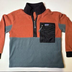 Patagonia microdini half zip fleece kids M